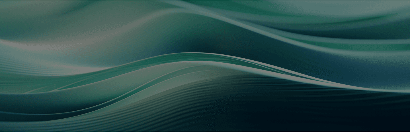 Wavy teal background